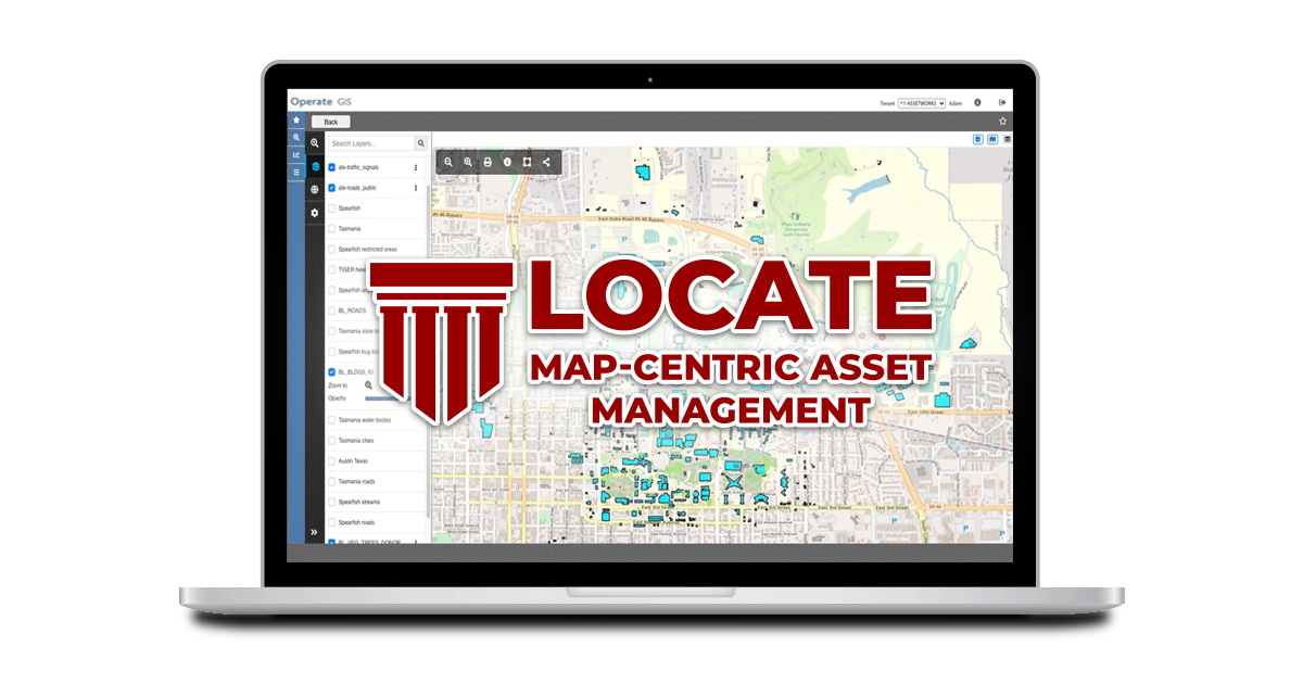 Locate Map-Centric Asset Management