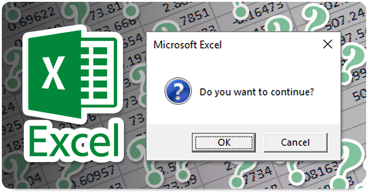 Excel Isn't Always the Right Tool for the Job
