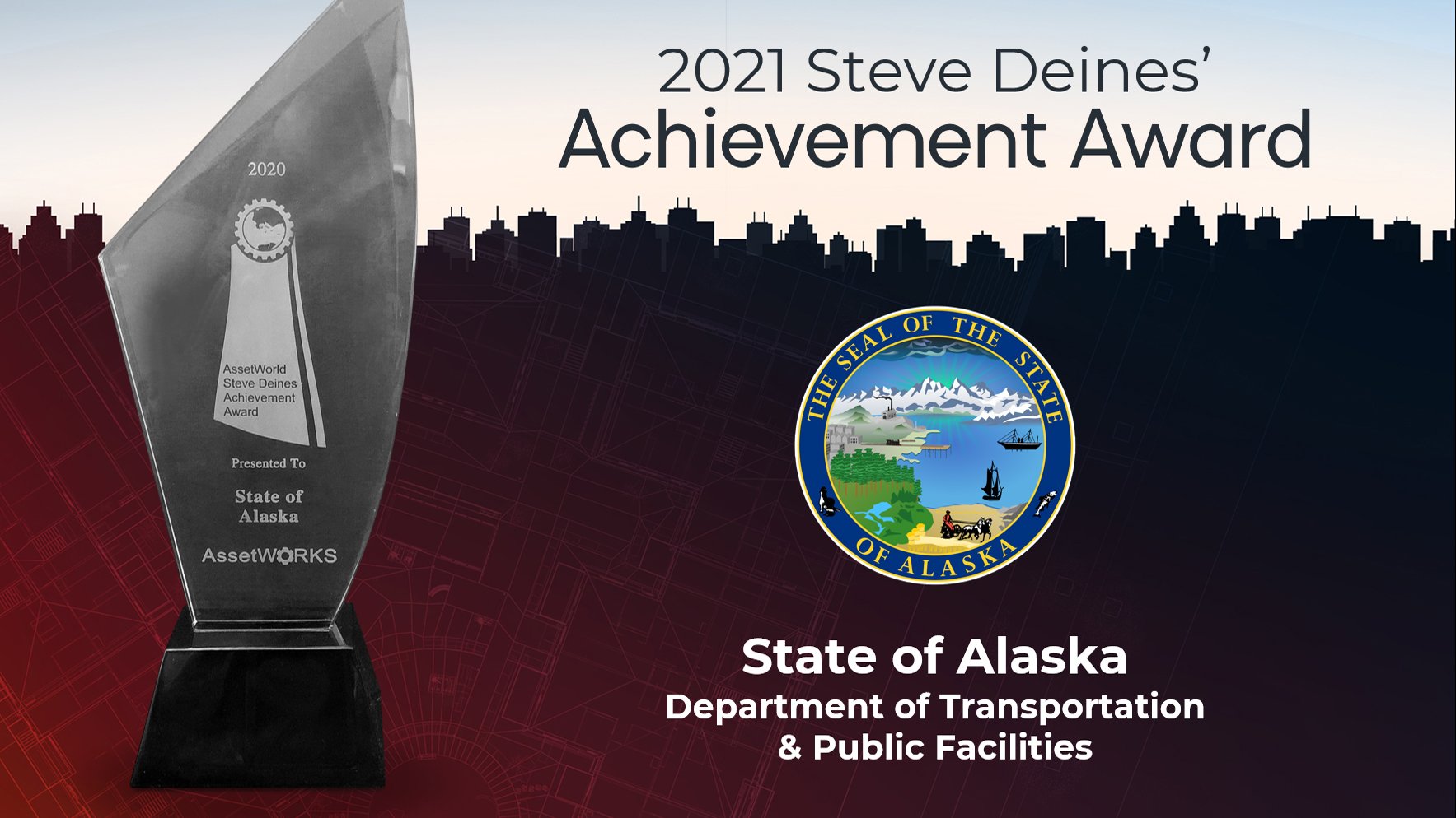 The State of Alaska wins AssetWorld's 2021 Steve Deines' Achievement Award