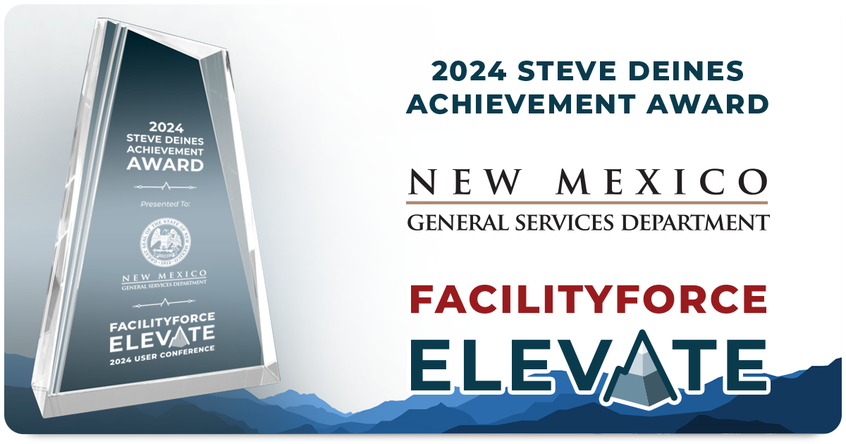 Elevate 2024 Steve Deines Achievement Award - New Mexico General Services